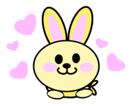 Uh rabbit sticker sticker #9841336