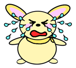 Uh rabbit sticker sticker #9841355