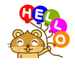 Chestnut Mouse sticker #9841619