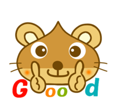Chestnut Mouse sticker #9841621