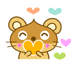 Chestnut Mouse sticker #9841653