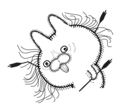 Rabbit of Disheveled Hair sticker #9841779