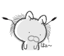 Rabbit of Disheveled Hair sticker #9841792