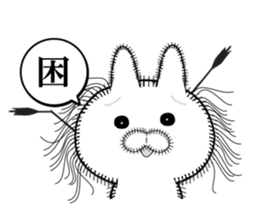 Rabbit of Disheveled Hair sticker #9841793