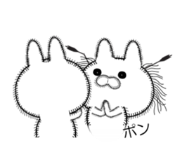 Rabbit of Disheveled Hair sticker #9841813