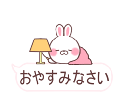 cute rabbit sticker 1 sticker #9841987