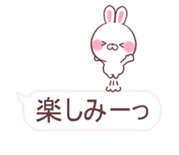 cute rabbit sticker 1 sticker #9841989