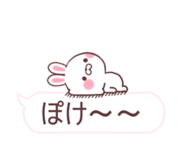 cute rabbit sticker 1 sticker #9841997