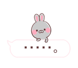cute rabbit sticker 1 sticker #9841998