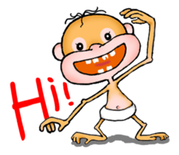 Orangutan Plus sticker #9842096