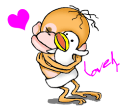 Orangutan Plus sticker #9842098