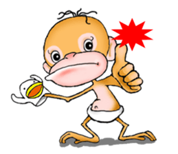 Orangutan Plus sticker #9842103
