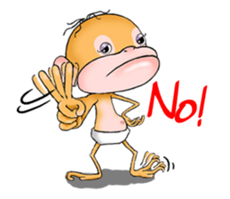 Orangutan Plus sticker #9842104