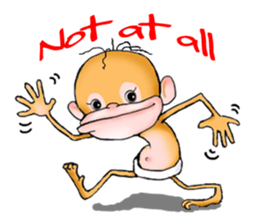 Orangutan Plus sticker #9842107