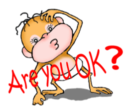 Orangutan Plus sticker #9842113