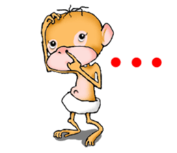 Orangutan Plus sticker #9842118