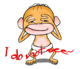 Orangutan Plus sticker #9842126