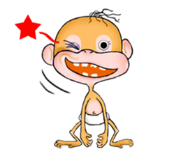 Orangutan Plus sticker #9842127