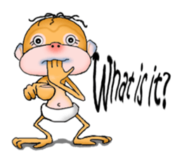 Orangutan Plus sticker #9842129