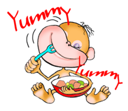 Orangutan Plus sticker #9842130