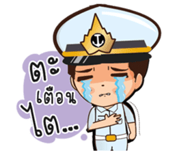 little thai marine sticker #9842472