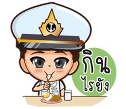 little thai marine sticker #9842487