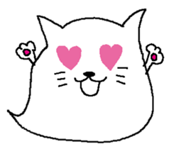 Ghost of a caaat sticker #9842925