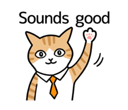 Talking Cats(English version) sticker #9842980