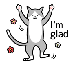 Talking Cats(English version) sticker #9842981