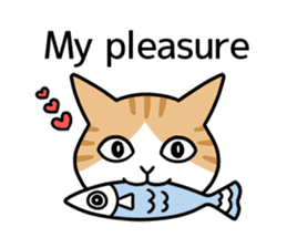 Talking Cats(English version) sticker #9842982
