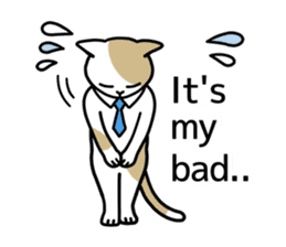 Talking Cats(English version) sticker #9842998