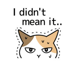 Talking Cats(English version) sticker #9842999