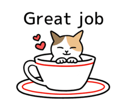 Talking Cats(English version) sticker #9843001
