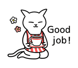 Talking Cats(English version) sticker #9843002