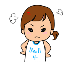 Basketball sticker #9843110