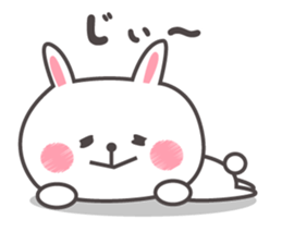 It is a cute rabbit. sticker #9843391