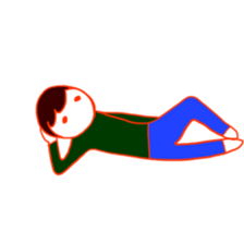 A person who has no sense of direction sticker #9843494