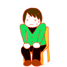 A person who has no sense of direction sticker #9843495