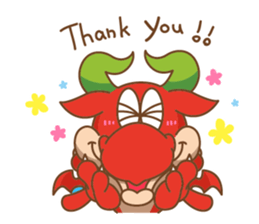 Happy Go Lucky Dragon Sticker(English) sticker #9843901