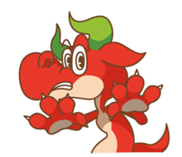 Happy Go Lucky Dragon Sticker(English) sticker #9843911