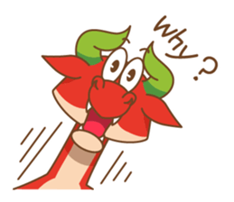 Happy Go Lucky Dragon Sticker(English) sticker #9843923