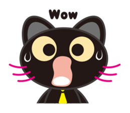 BLACK CAT Businessmen sticker #9844025