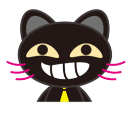 BLACK CAT Businessmen sticker #9844030