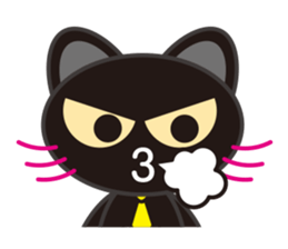BLACK CAT Businessmen sticker #9844032