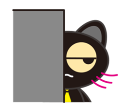 BLACK CAT Businessmen sticker #9844036