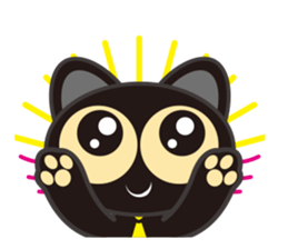 BLACK CAT Businessmen sticker #9844052