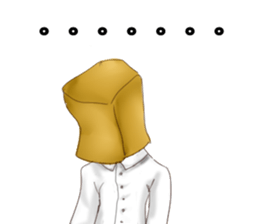 Hard working boy sticker #9844146