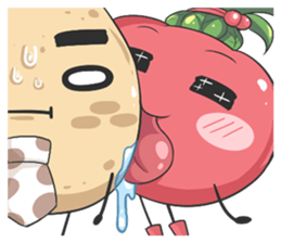 Potato Loves Tomato sticker #9844387