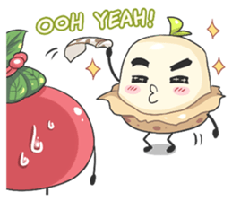 Potato Loves Tomato sticker #9844410