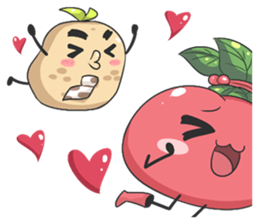 Potato Loves Tomato sticker #9844411